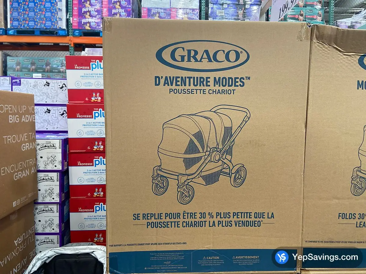 Costco GRACO MODES ADVENTURE STROLLER WAGON TETON / 1 BOX - Canada (ITM 2166014)