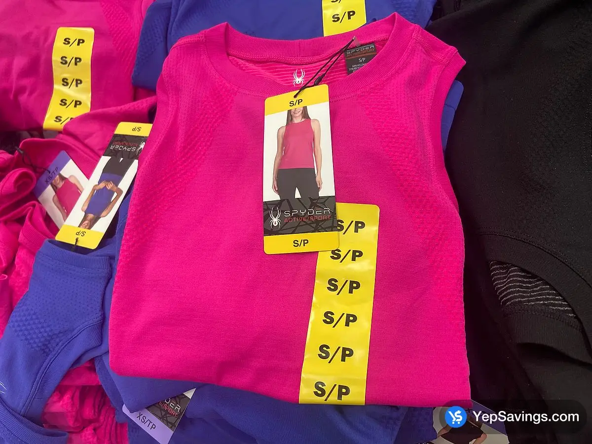 Costco SPYDER ACTIVE TANK TOP + WOMENS SIZES XS - XL - Canada (ITM 1880674)