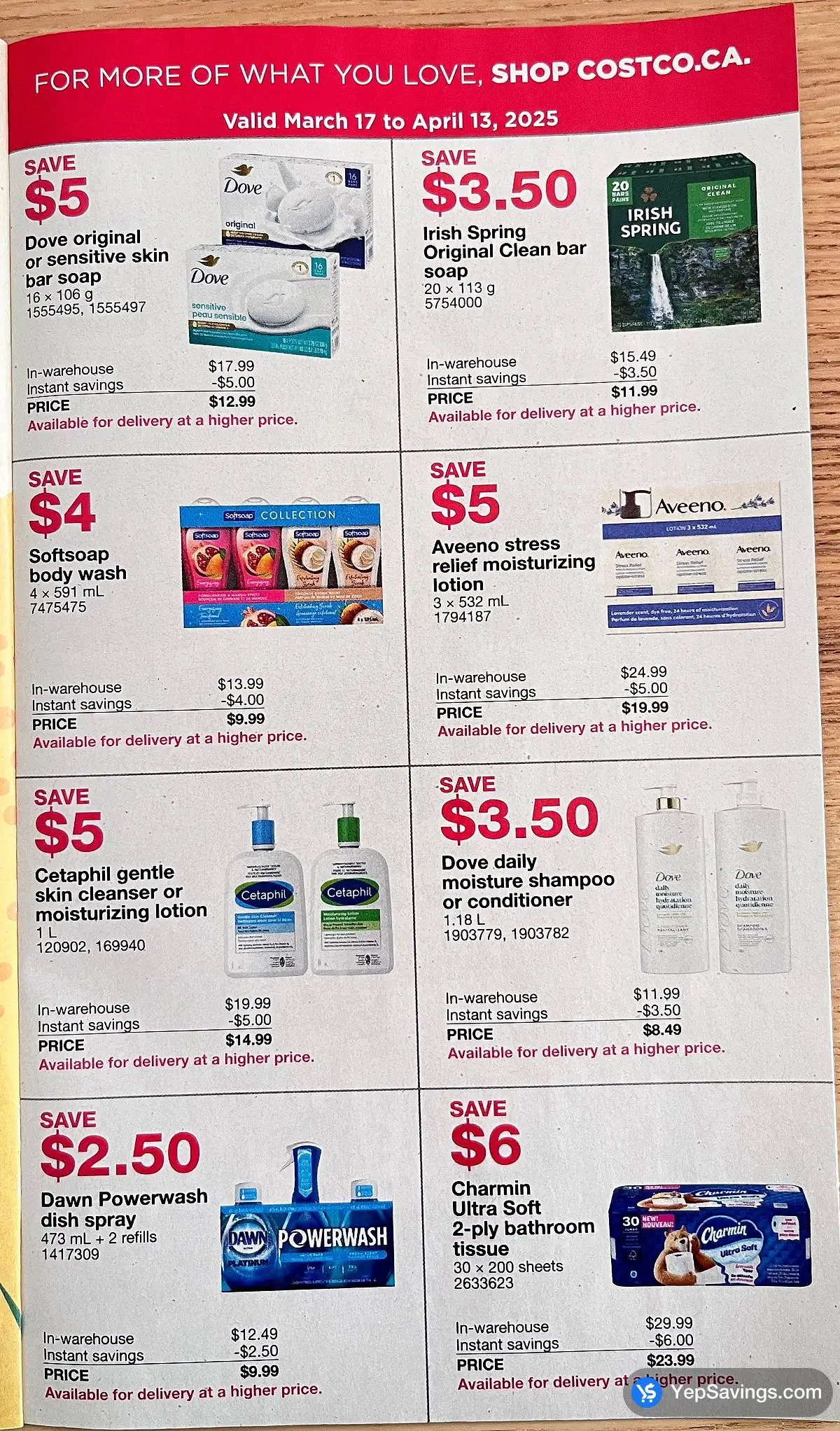 Costco Flyer Deal 13