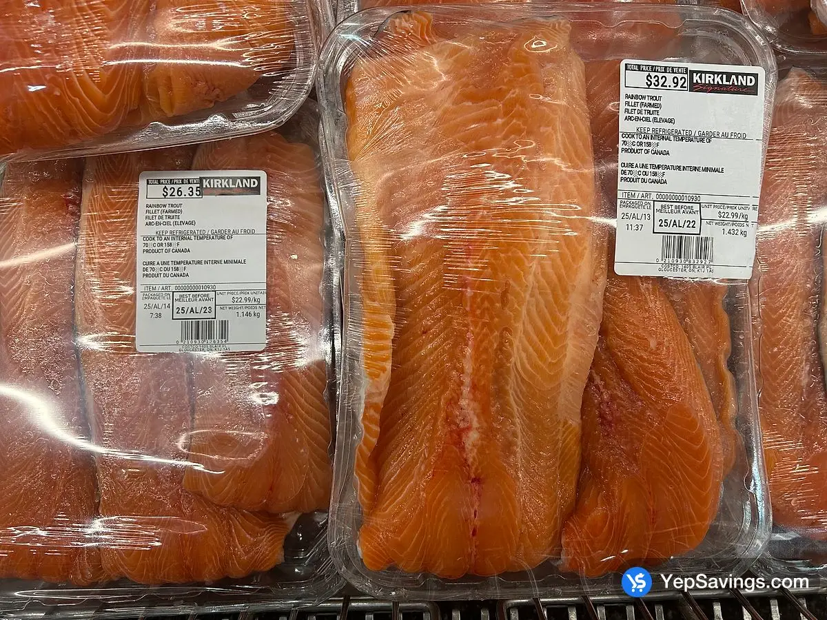 Costco RAINBOW TROUT - Canada (ITM 10930)