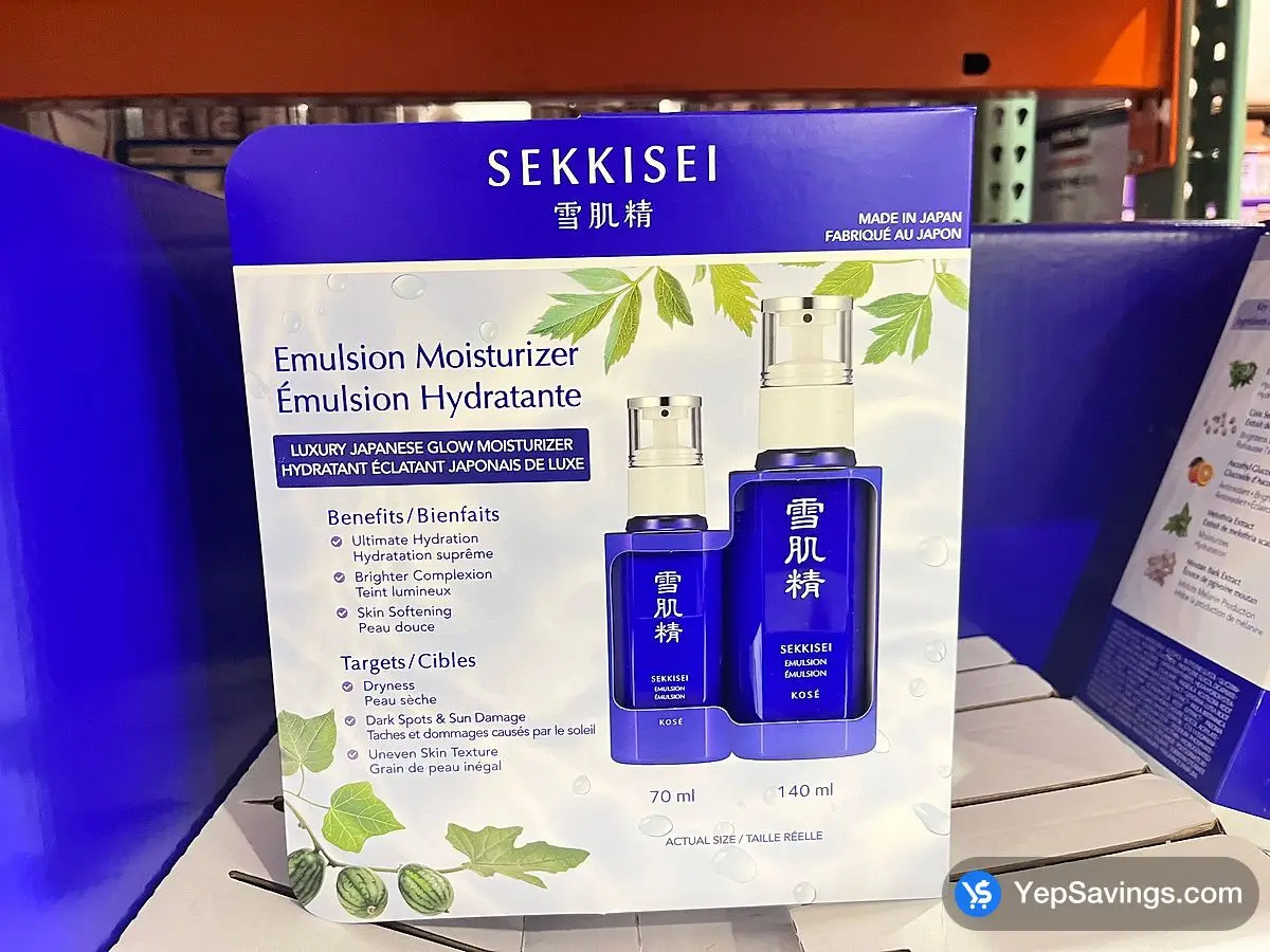 Costco SEKKISEI EMULSION MOISTURIZER 140 mL +70 mL - Canada (ITM 1871241)