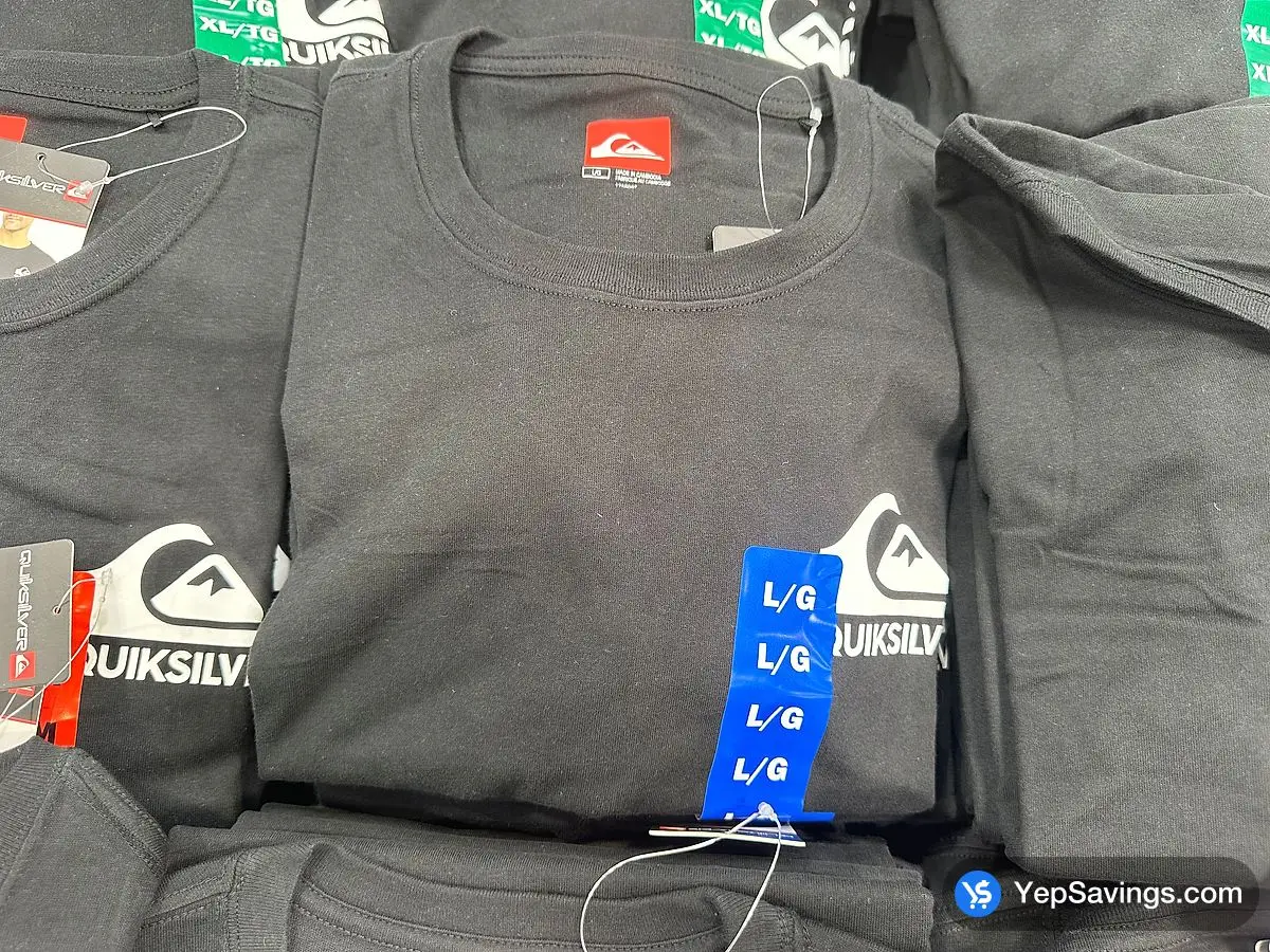 QUIKSILVER T - SHIRT + MENS SIZES S - XXL ITM 1755085 at Costco