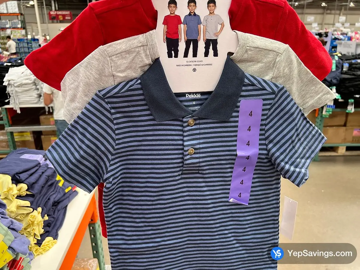 PEKKLE 3PK TOP BOYS SIZES 4-10 ITM 1749689 at Costco