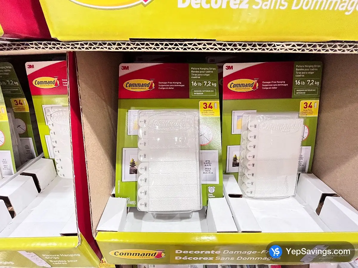 Costco 3M STRIPS & HOOKS - Canada (ITM 1704136)