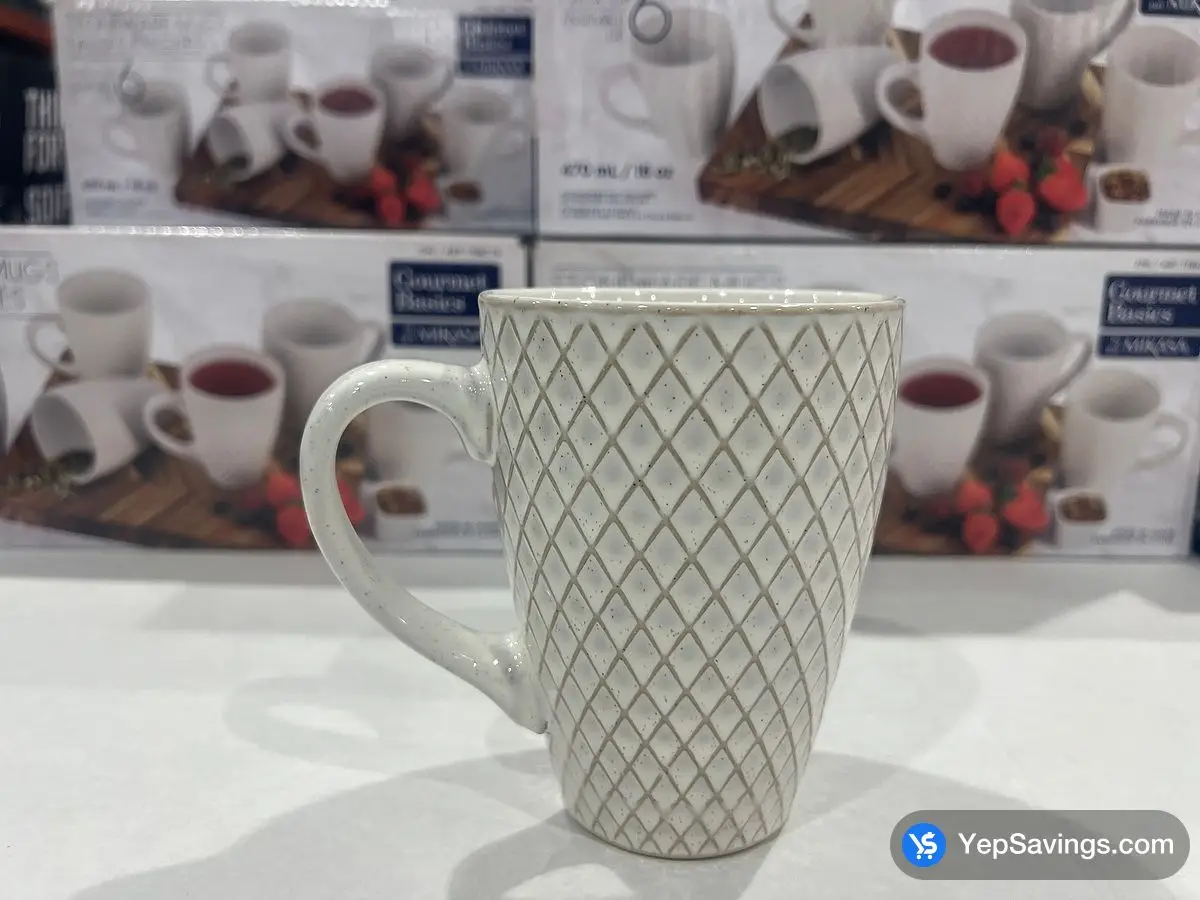 MIKASA STONEWARE MUGS 6 PIECES ITM 1786778 at Costco