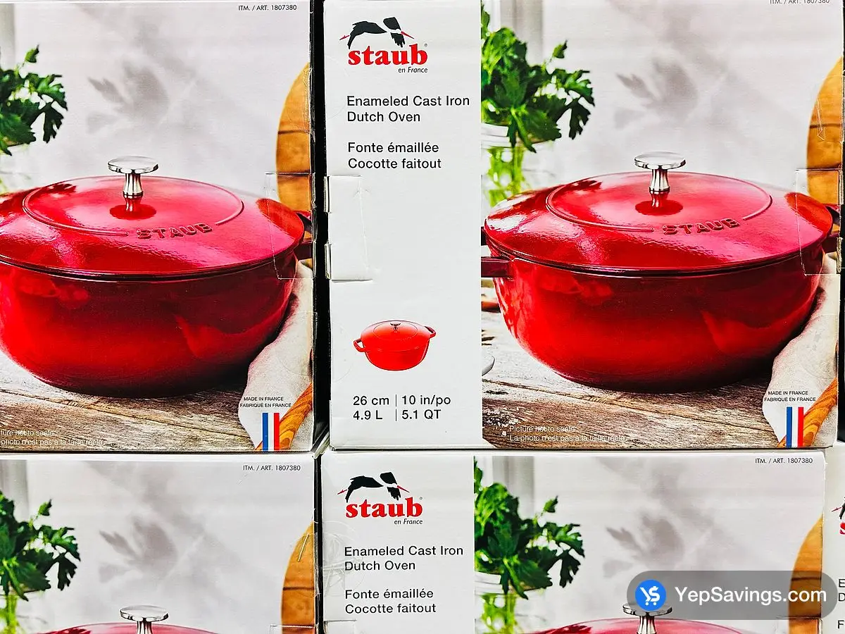 Costco STAUB CAST IRON DUTCH OVEN 4.7 L - Canada (ITM 1807380)