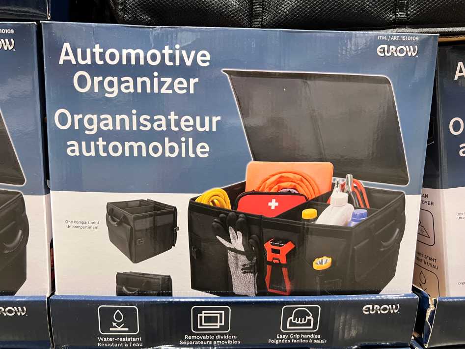 EUROW AUTO TRUNK ORGANIZER  ITM 1510109 at Costco