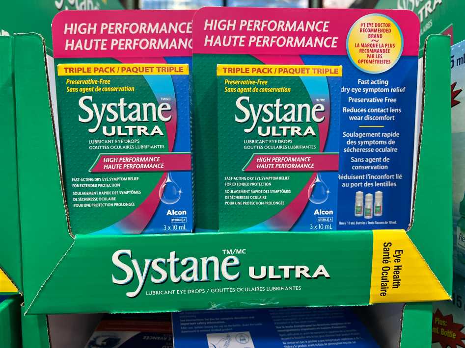 Costco SYSTANE ULTRA PRESERVATIVE FREE 3 X 10 ML - Canada (ITM 1700958)