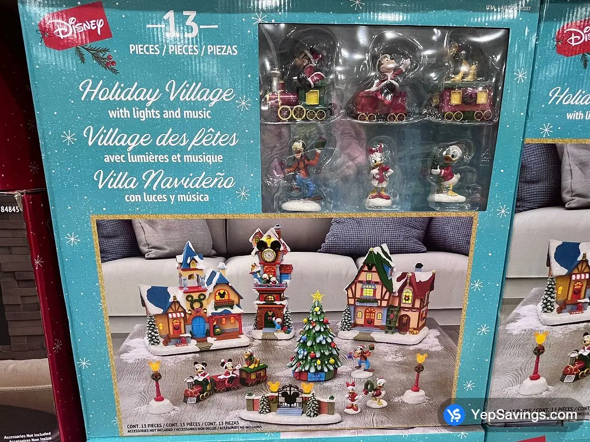Costco DISNEY HOLIDAY VILLAGE WITH LIGHTS AND MUSIC - Canada (ITM 1601337)