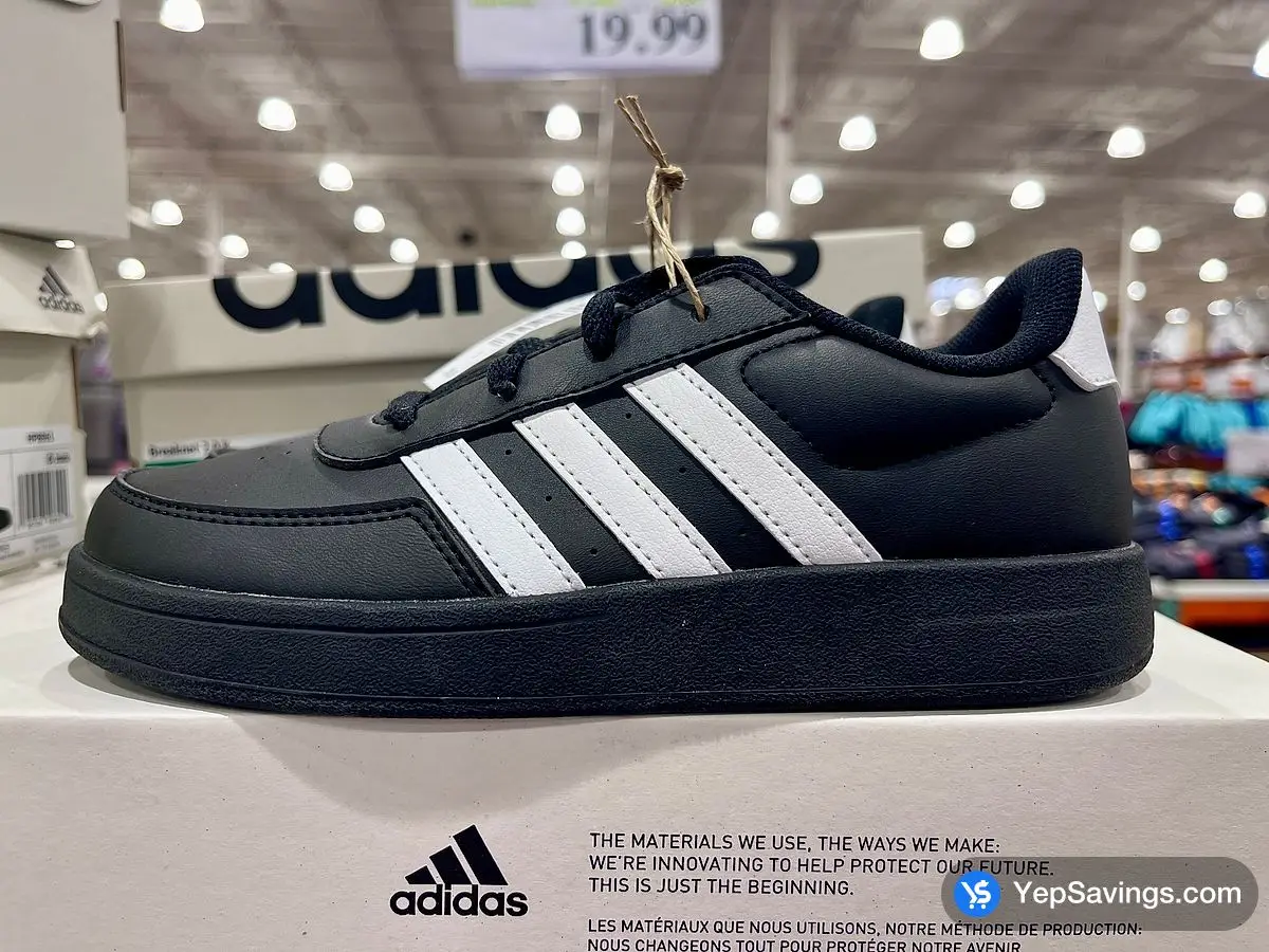 ADIDAS KIDS LACE UP SHOE SIZES J1-3 ITM 6425555 at Costco