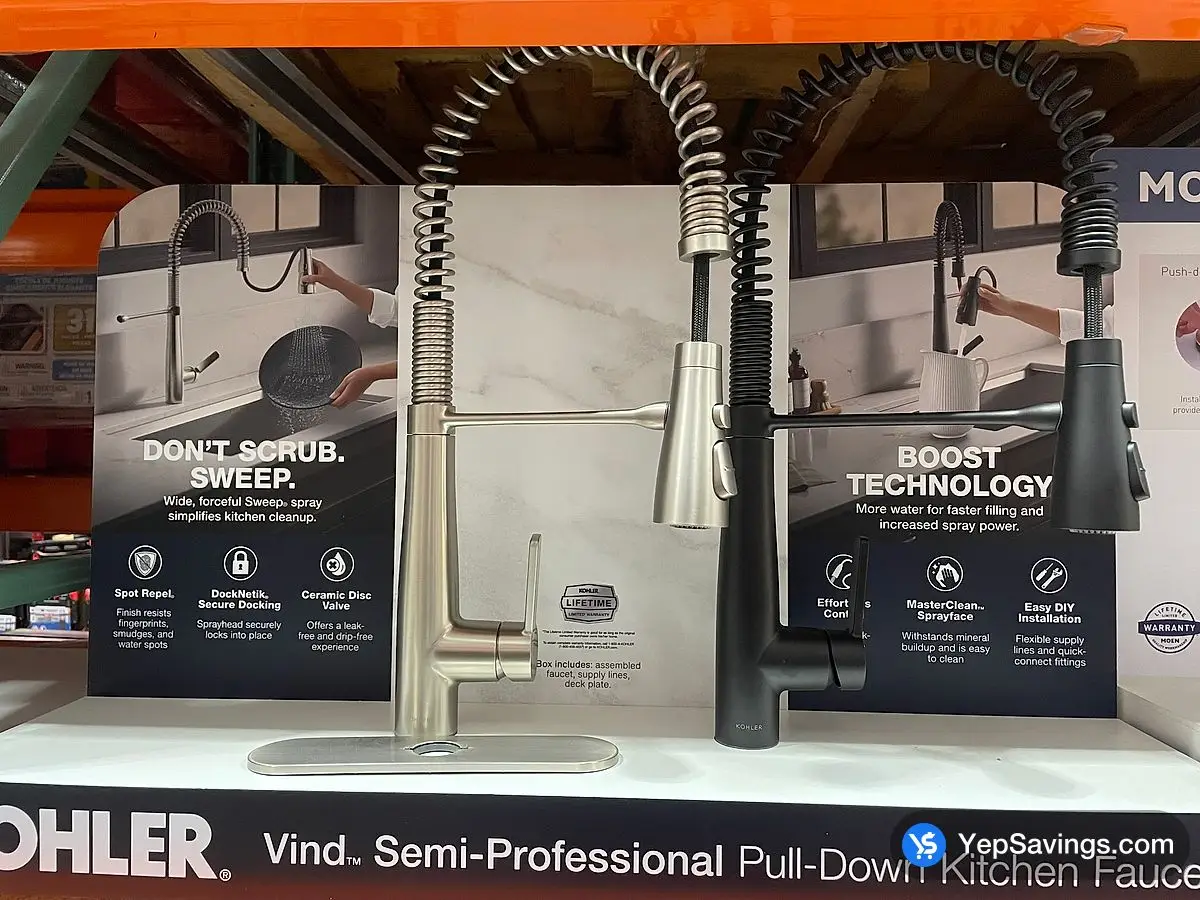 Costco KOHLER SEMI - PRO FAUCET VIND - Canada (ITM 1806330)