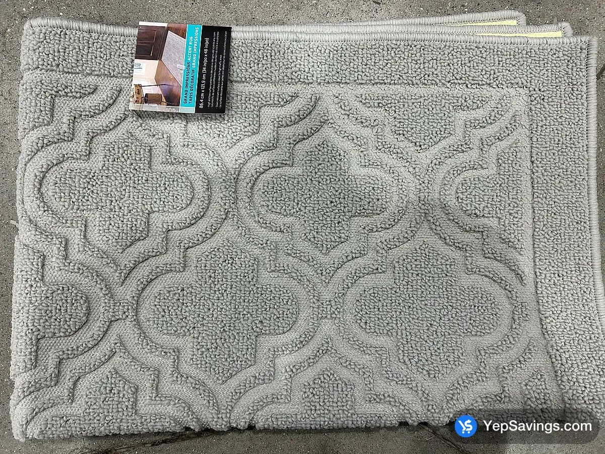 GRAND IMPRESSIONS ACCENT MAT 34 " X 48 " ITM 1607175 at Costco