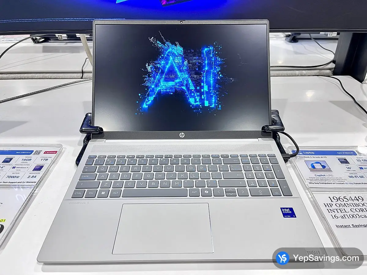 Costco HP OMNIBOOK 5 INTEL CORE ULTRA 7 16 - af1003ca - Canada (ITM 1965449)