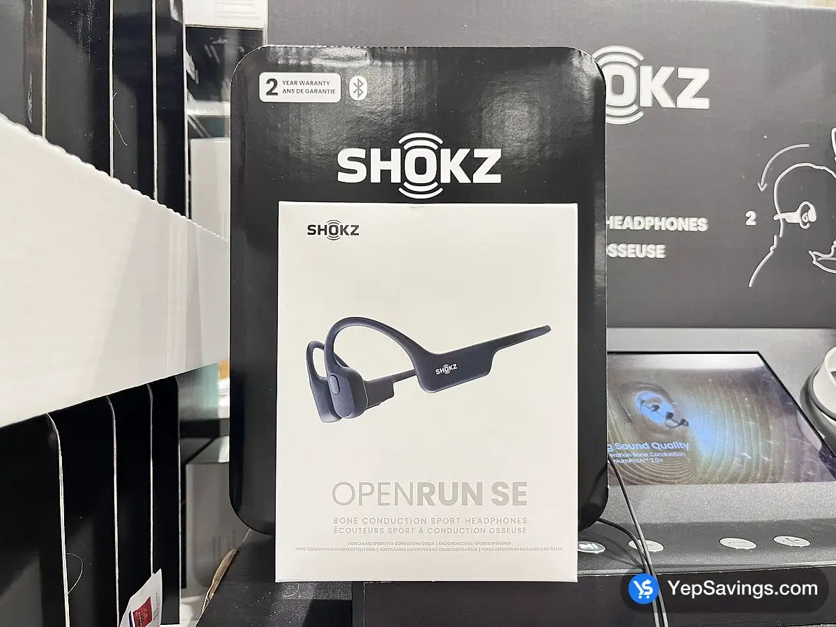 Costco SHOKZ OPENRUN SE HEADPHONES ES WITH CARRY CASE - Canada (ITM 3824030)