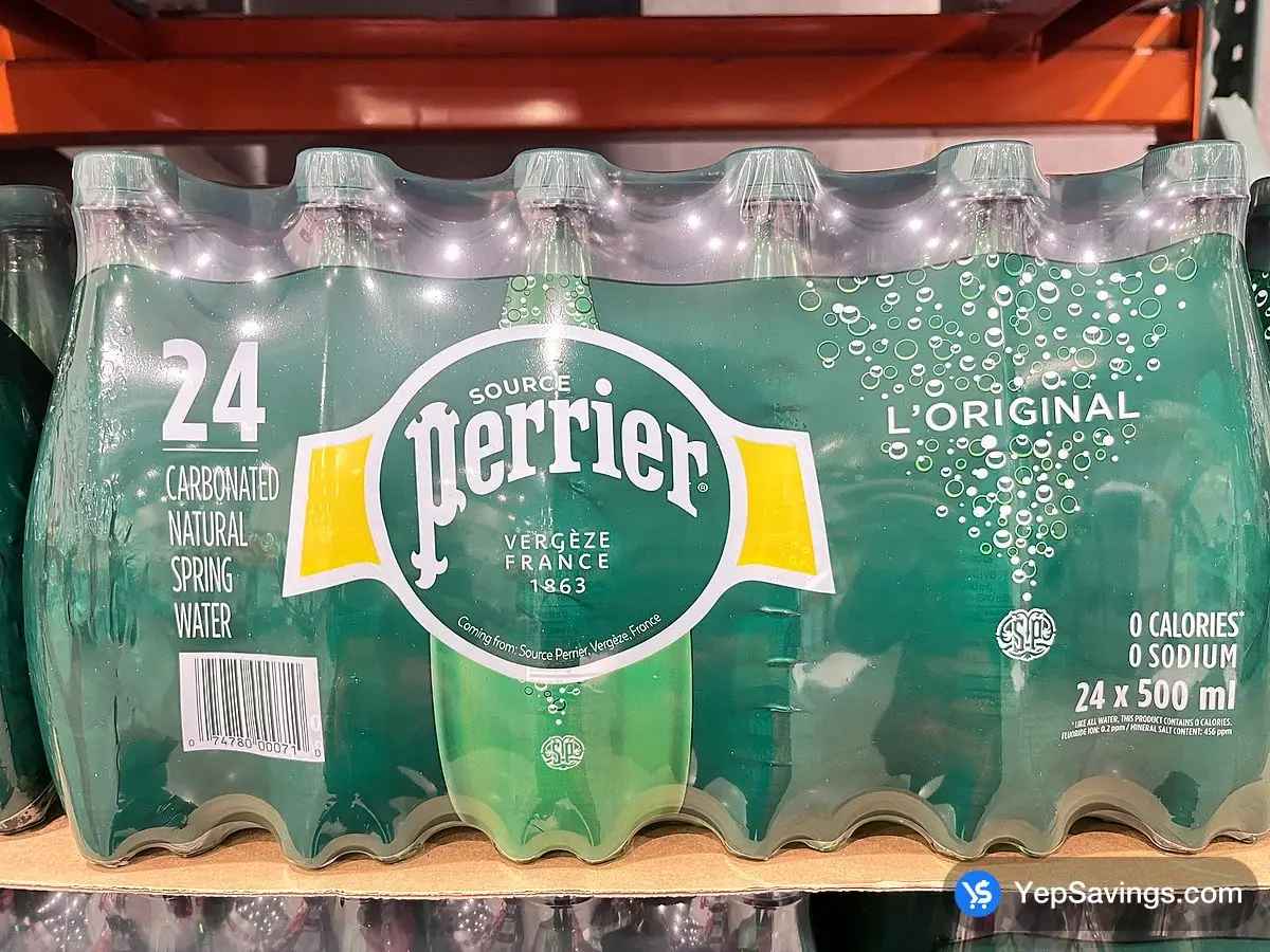 Costco PERRIER SPARKLING WATER 24 x 500 mL - Canada (ITM 24151)