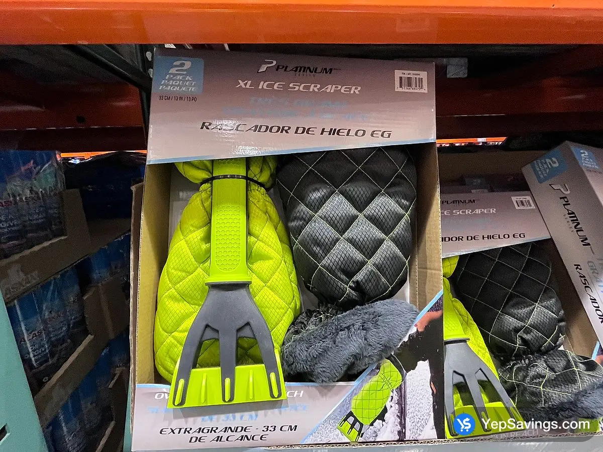 Costco PLATINUM SERIES ICE SCRAPER MITT PACK OF 2 - Canada (ITM 1509984)