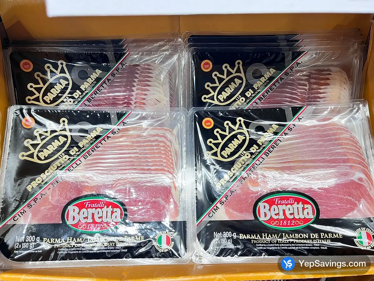 BERETTA PROSCIUTTO DE PARMA 2 X 150 g ITM 349155 at Costco