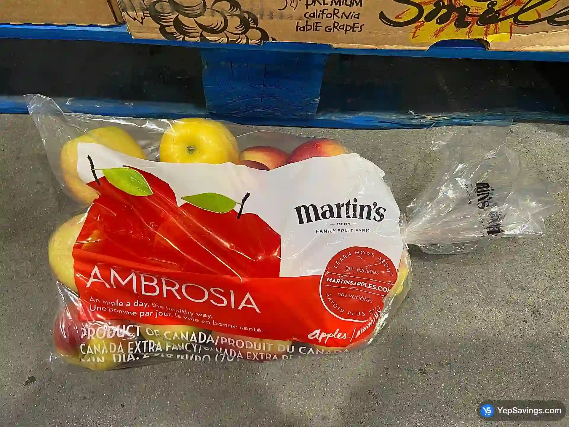 Costco AMBROSIA APPLES PRODUCT OF CANADA CANADA EXTRA FANCY - Canada (ITM 214203)