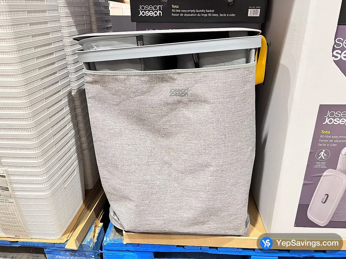 Costco JOSEPH JOSEPH LAUNDRY SORTER 90 L - Canada (ITM 1787076)
