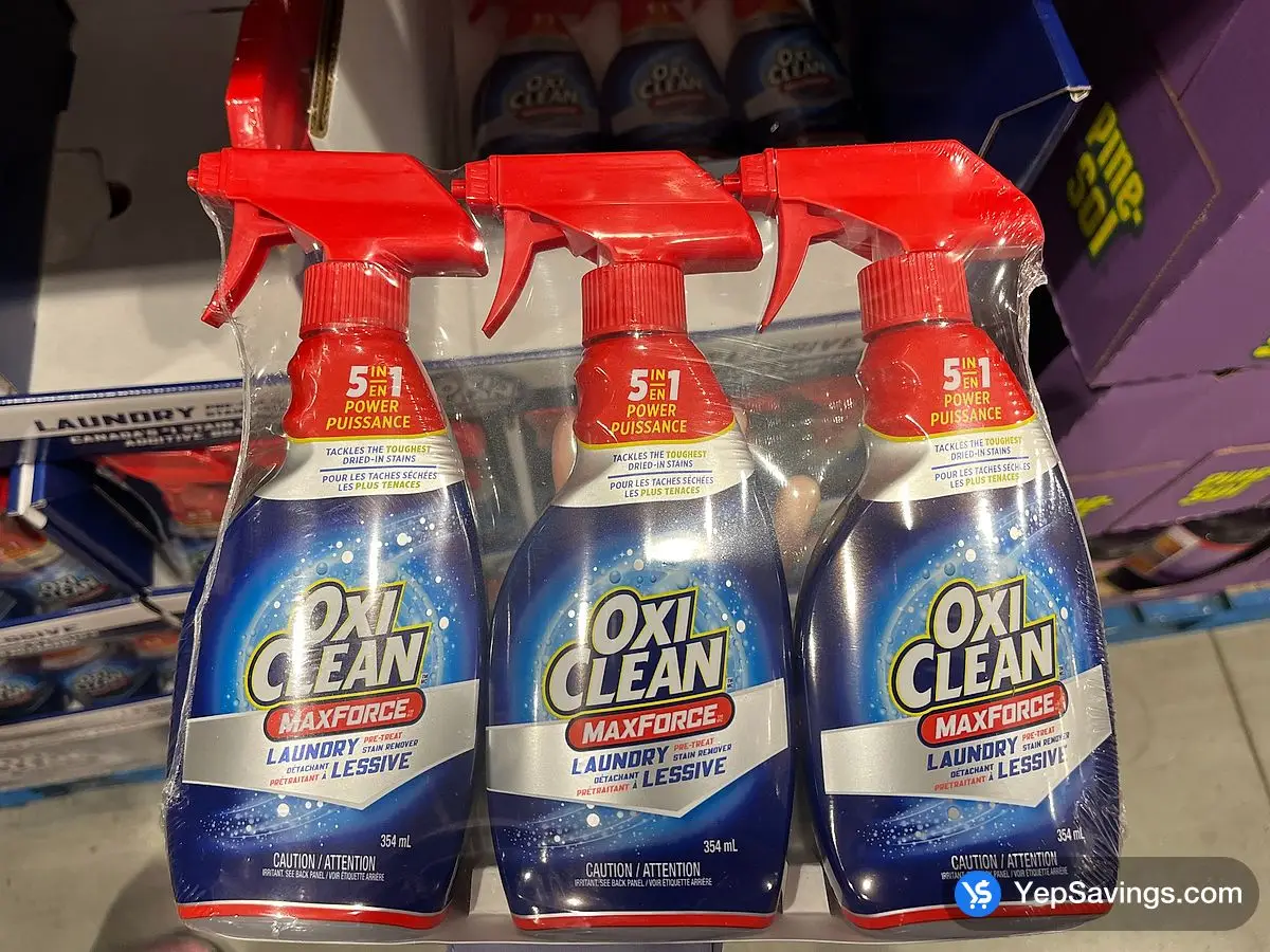 OXI CLEAN MAX STAIN REMOVER 3 x 354 mL ITM 1332651 at Costco
