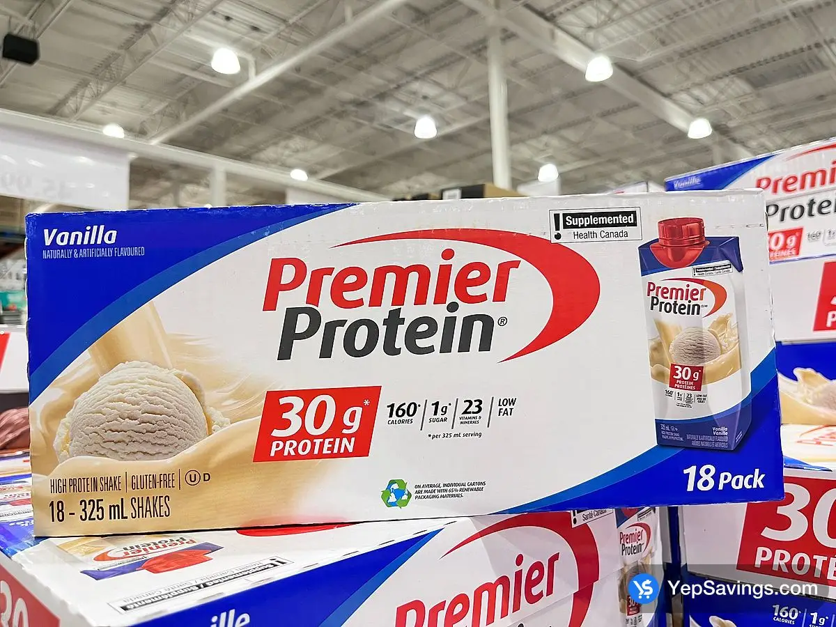 Costco PREMIER NUTRITION PROTEIN SHAKE 18 x 325 mL - Canada (ITM 985090)