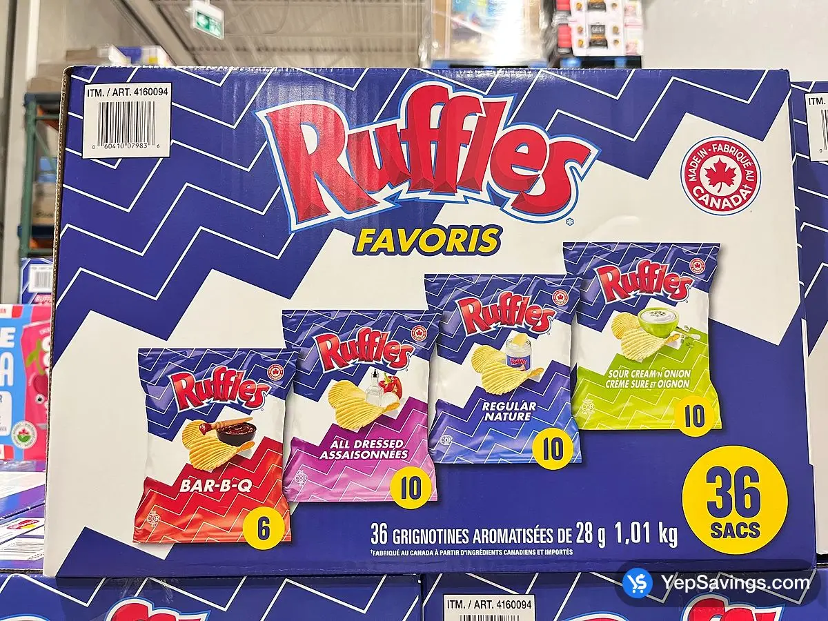 Costco MISS VICKIE'S VARIETY PACK 36 x 24 g - Canada (ITM 1099716)