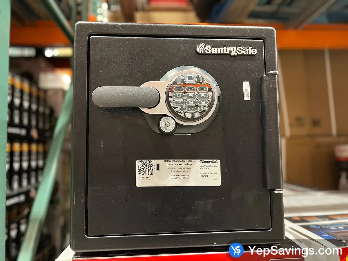 Costco SENTRYSAFE BIOMETRIC DIGITAL SAFE 1.23 CU.FT. - Canada (ITM 1372221)