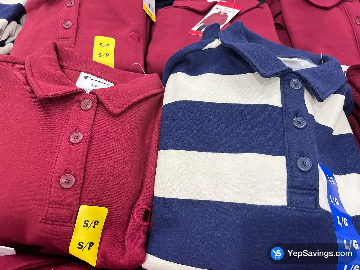 Costco CHAMPION VARSITY SWEATER + LADIES SIZES XS - XL - Canada (ITM 1856101)