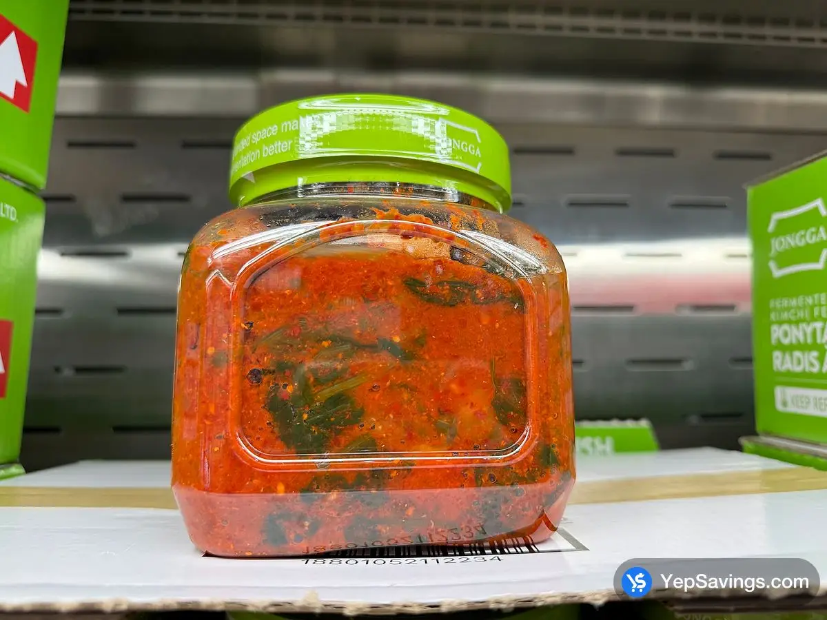 Costco JONGGA PONYTAIL KIMCHI 1.2 kg - Canada (ITM 1812192)