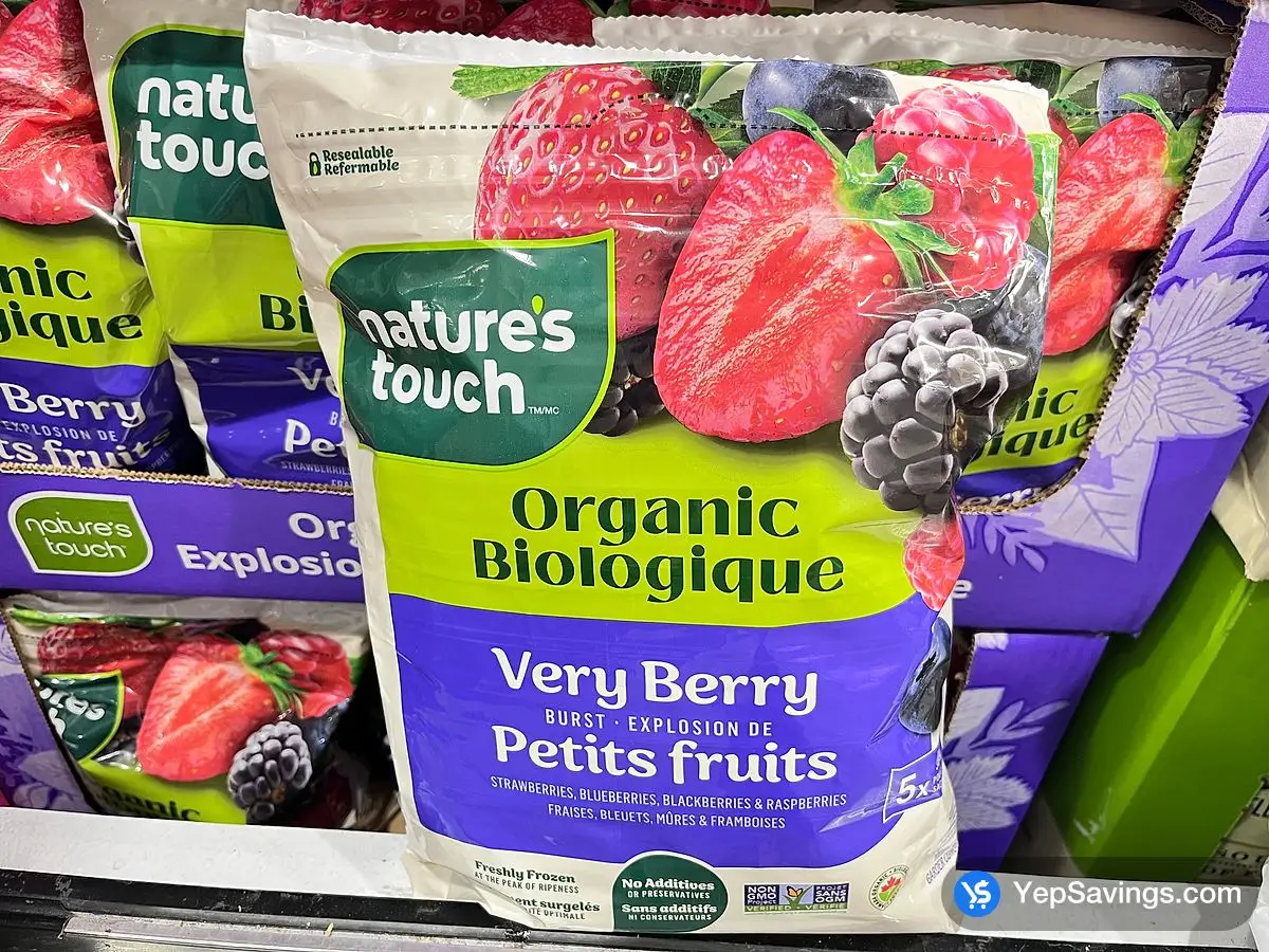 NATURE'S TOUCH ORG VERY BERRY BURST 1.5 kg ITM 1180127 at Costco