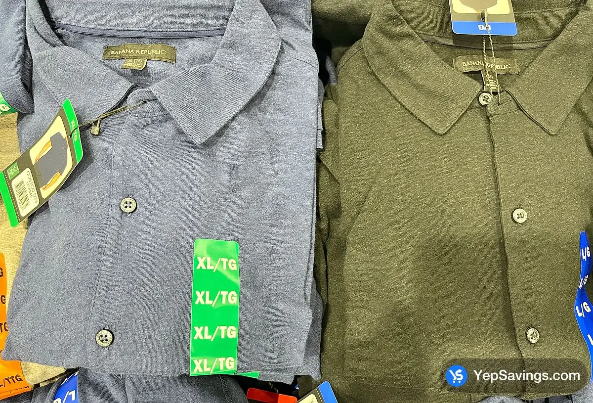 Costco BANANA REPUBLIC SS LINEN SHIRT MENS SIZES M - XXL - Canada (ITM 1754845)