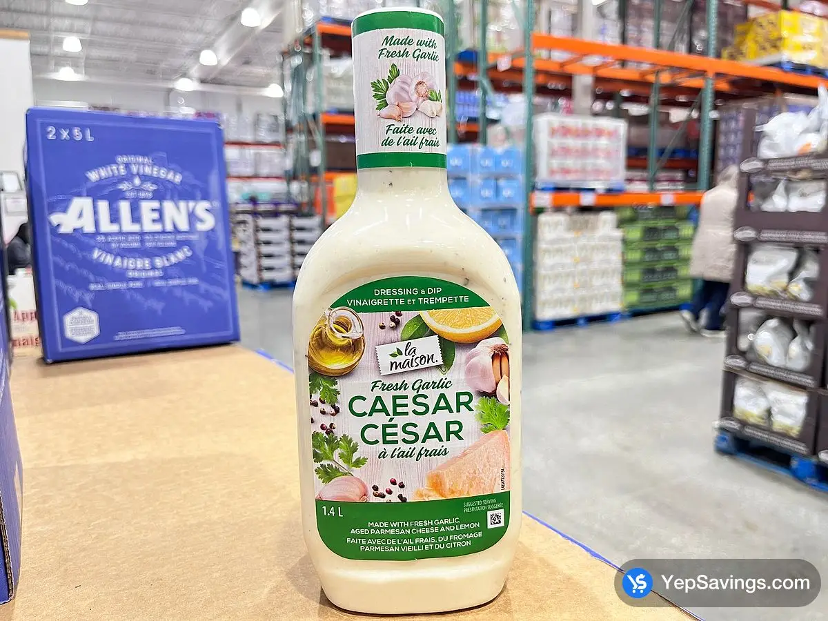 LA MAISON CAESAR SALAD DRESSING 1.4L ITM 102708 at Costco