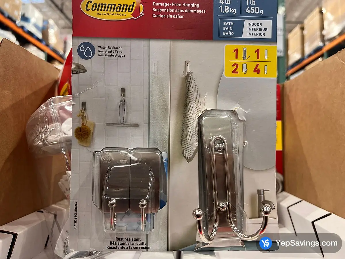 3M STRIPS & HOOKS  ITM 1704136 at Costco