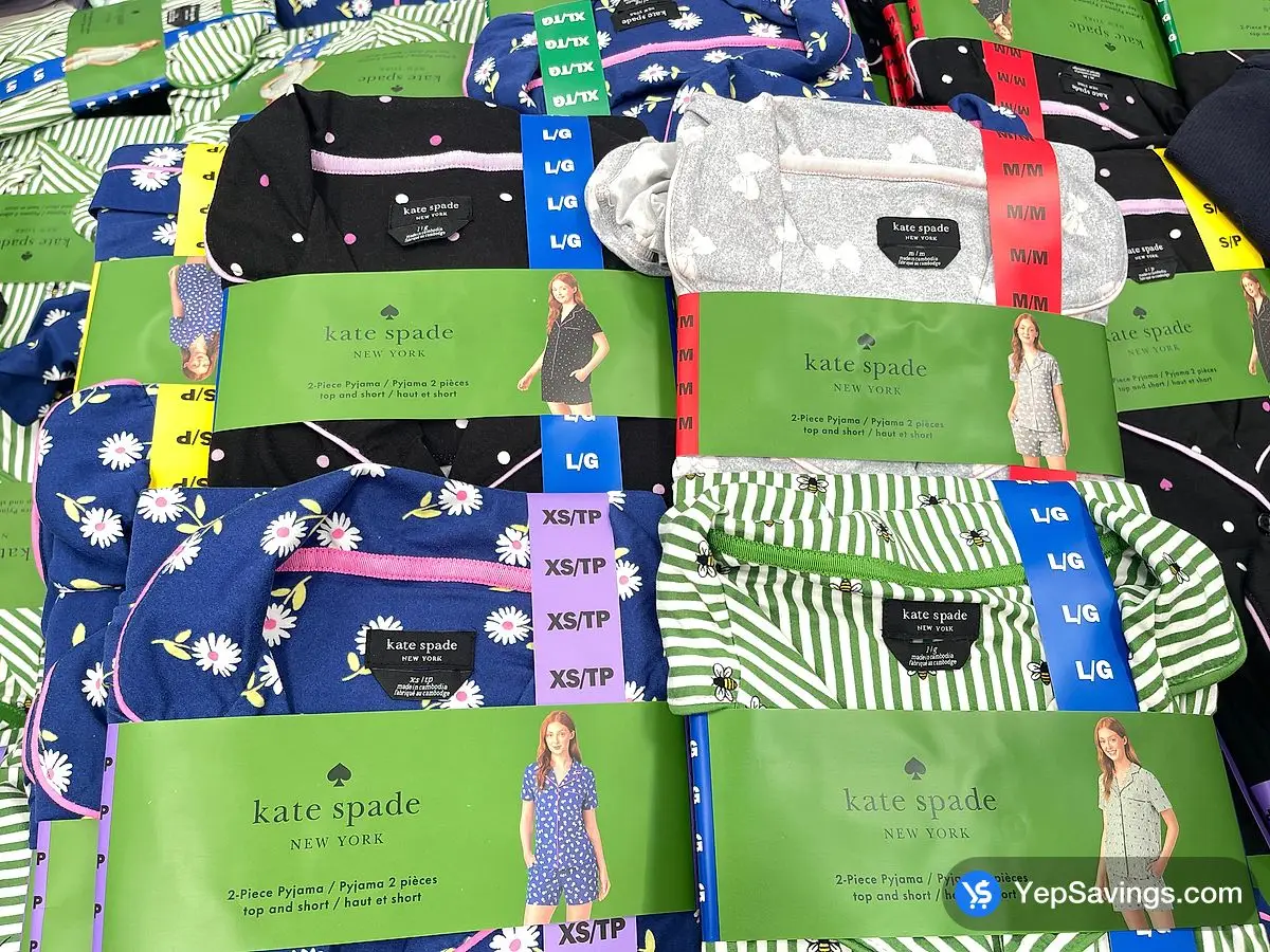Costco KATE SPADE 2 PIECE PYJAMA SET + LADIES SIZE M ONLY - Canada (ITM 8182000)