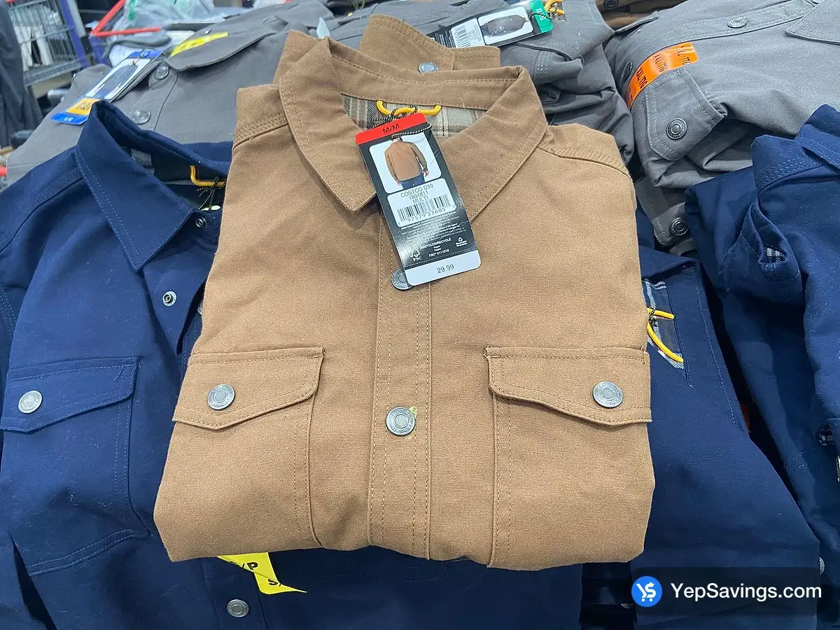 Costco CATERPILLAR CANVAS SHIRT + MENS SIZES S - XXLX - Canada (ITM 1801811)