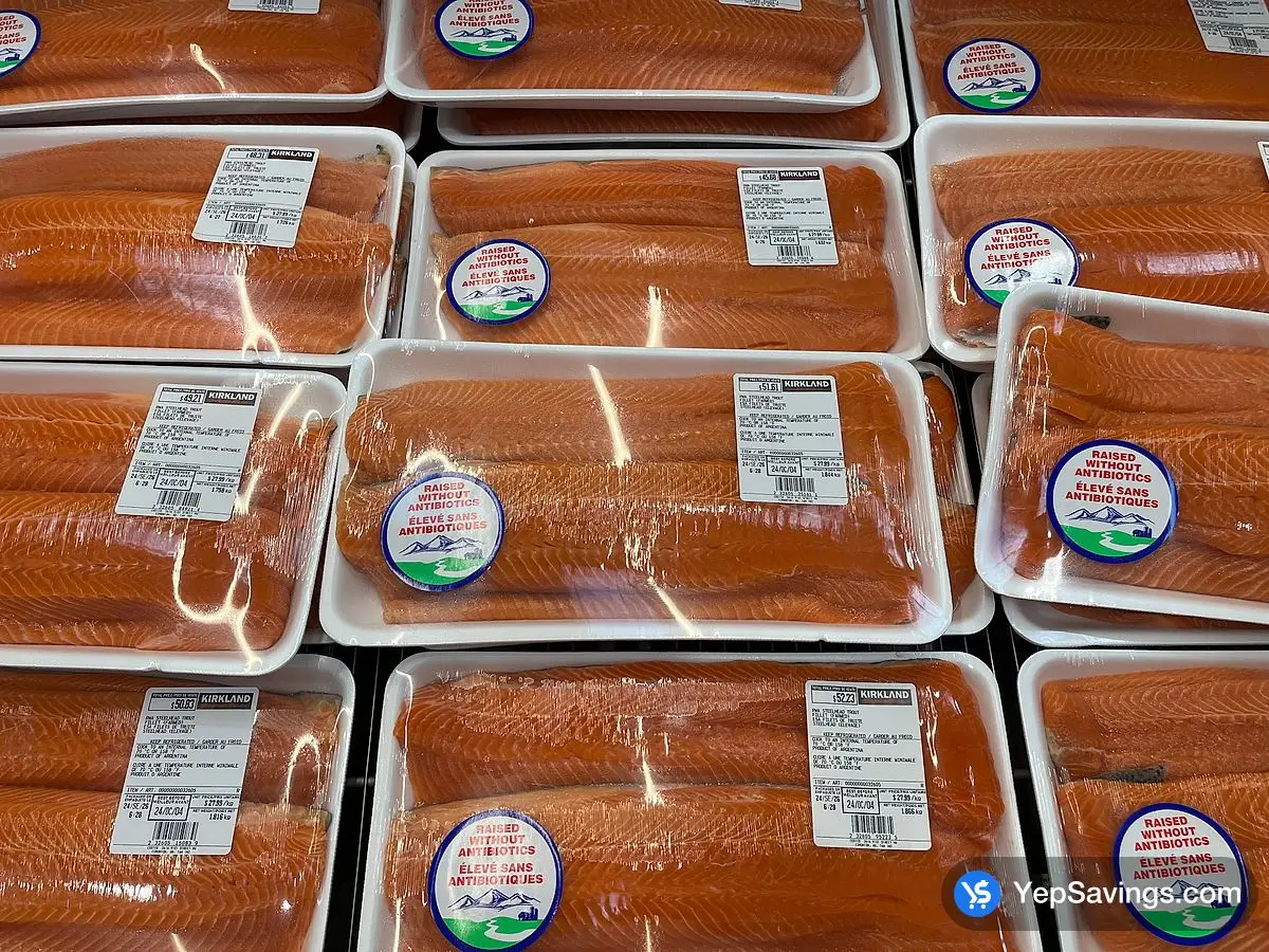 Costco STEELHEAD TROUT FILLETS - Canada (ITM 10931)