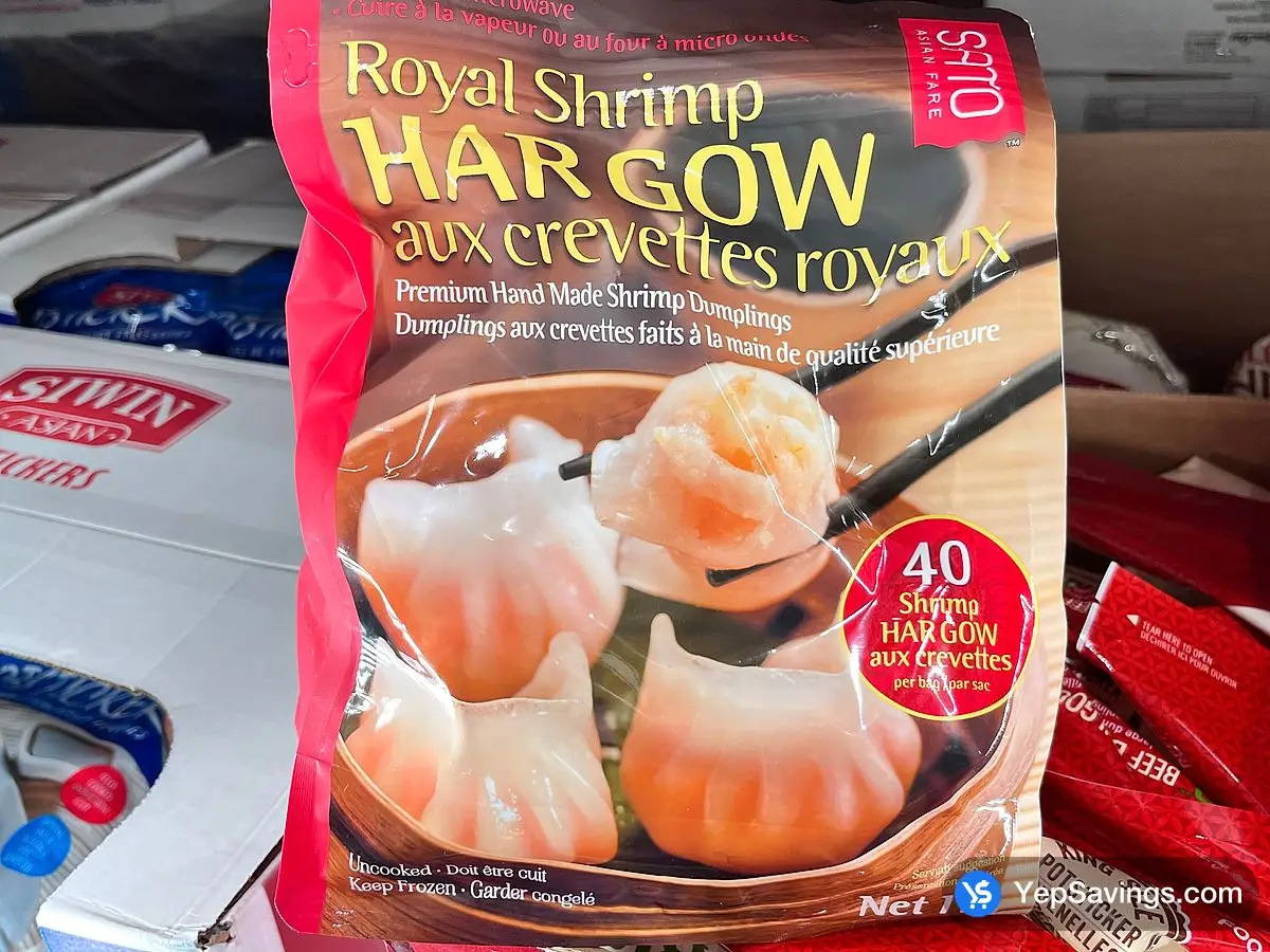 Costco SATO ASIAN ROYAL SHRIMP HAR - GOW 1 kg - Canada (ITM 1663051)