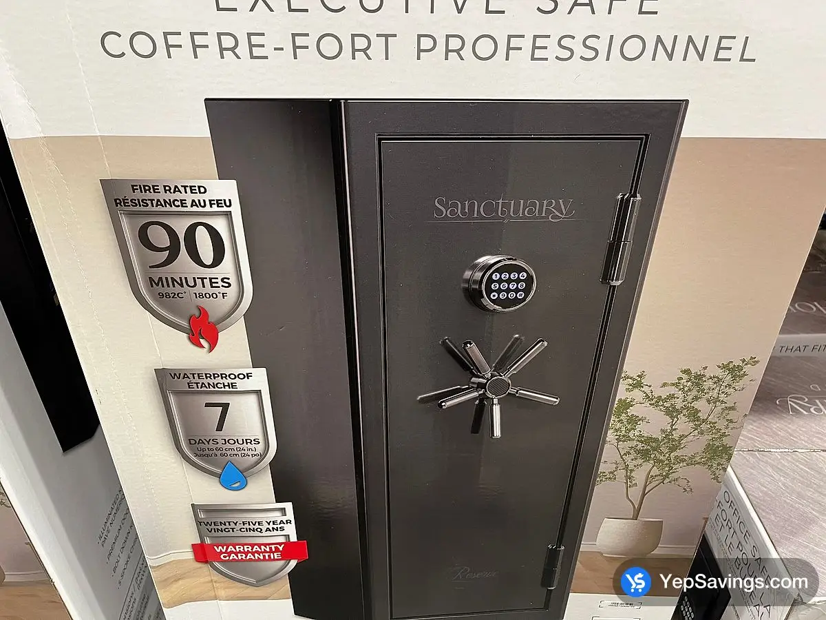 Costco SANCTUARY RESERVE EXECUTIVE SAFE 5.11 CU . FT - Canada (ITM 1772685)