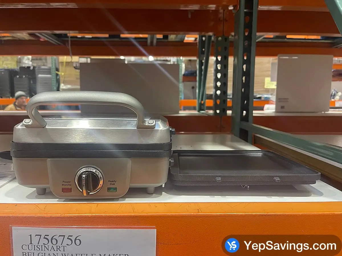 Costco CUISINART BELGIAN WAFFLE MAKER 4 - SLICE - Canada (ITM 1756756)