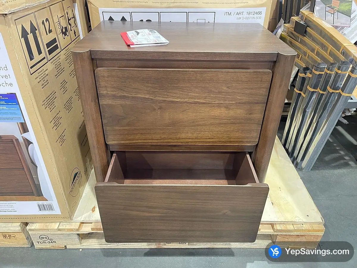 Costco OMNI GROVE 2 DRAWER NIGHTSTAND 1 BOX - Canada (ITM 1812466)