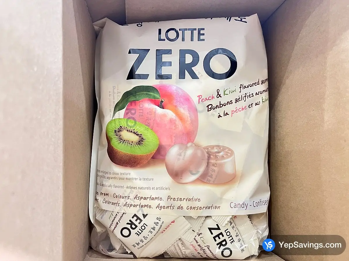 Costco LOTTE ZERO GUMMIES 504 g - Canada (ITM 1847087)