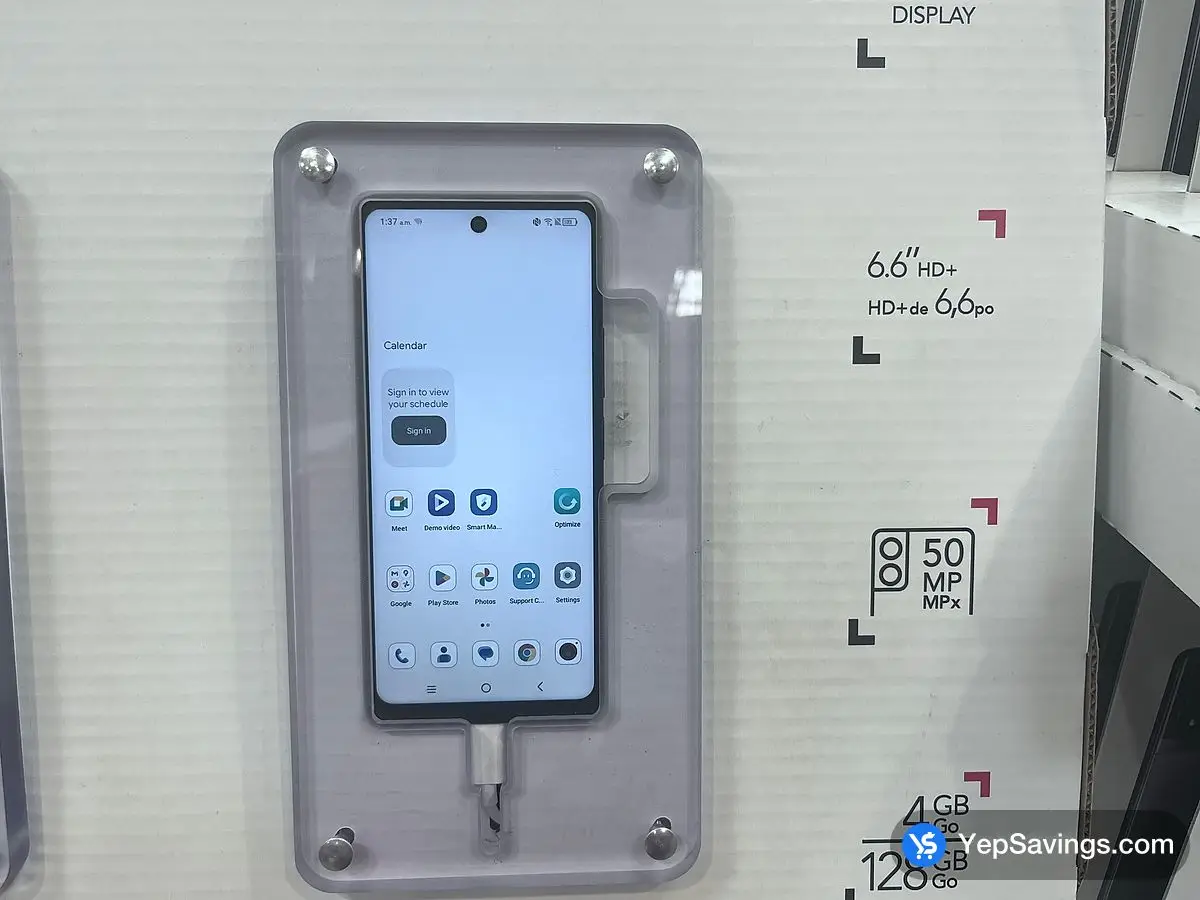 Costco TCL 50 XE NXTPAPER 5G 128GB BLUE - Canada (ITM 1025880)