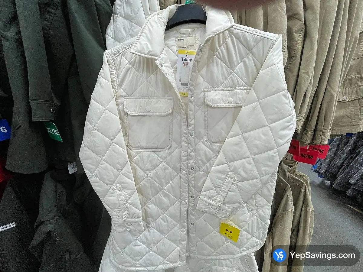 Costco TILLEY QUILTED JACKET + LADIES SZ XS - XL - Canada (ITM 8844104)