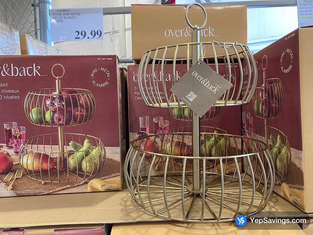 Costco OVER AND BACK FRUIT BASKET 2 TIER - Canada (ITM 1030097)