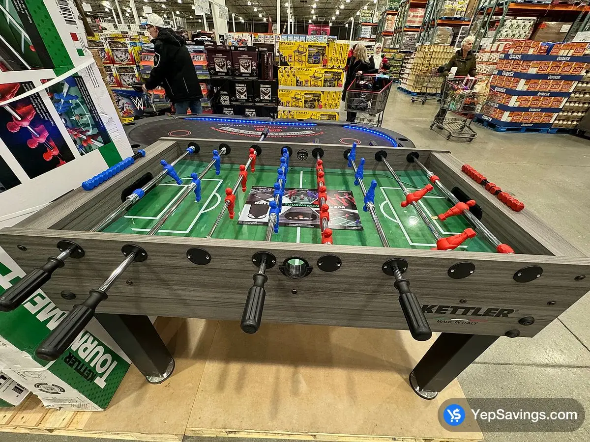 Costco KETTLER INDOOR FOOSBALL TABLE MADE IN ITALY - Canada (ITM 1740710)