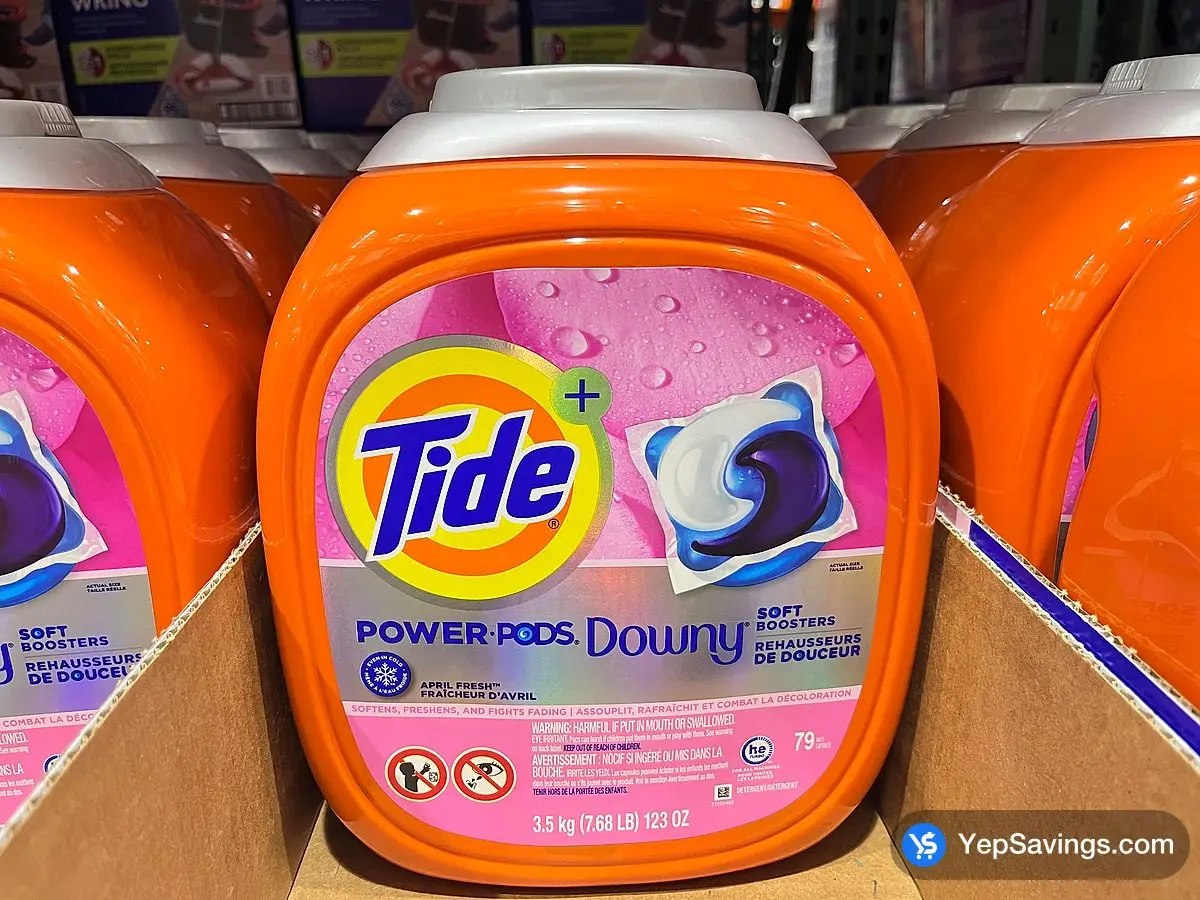 Costco TIDE PODS WITH DOWNY PACK OF 79 - Canada (ITM 1845656)