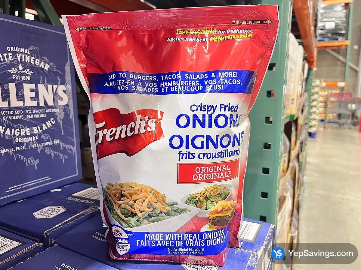 Costco FRENCH'S CRISPY ONIONS 680 g - Canada (ITM 359474)