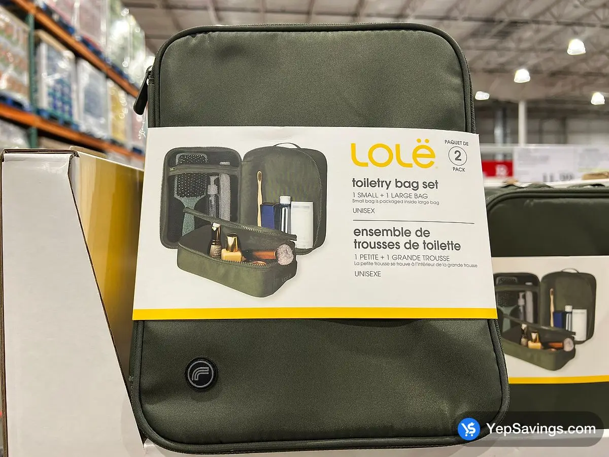 Costco LOLE TOILETRY BAGS PACK OF 2 - Canada (ITM 1733450)