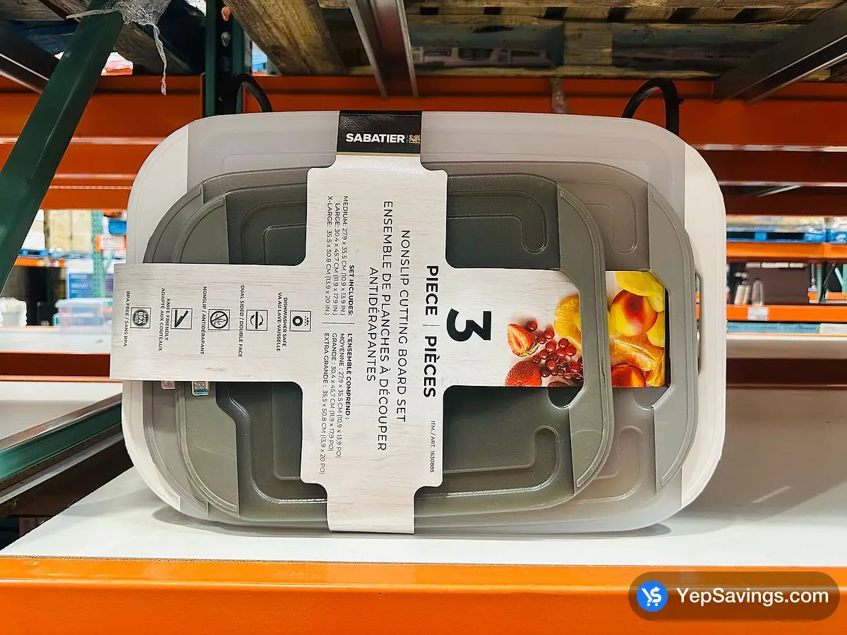 SABATIER CUTTING BOARD SET 3 PIECES at Costco Elgin Mills Richmond Hill