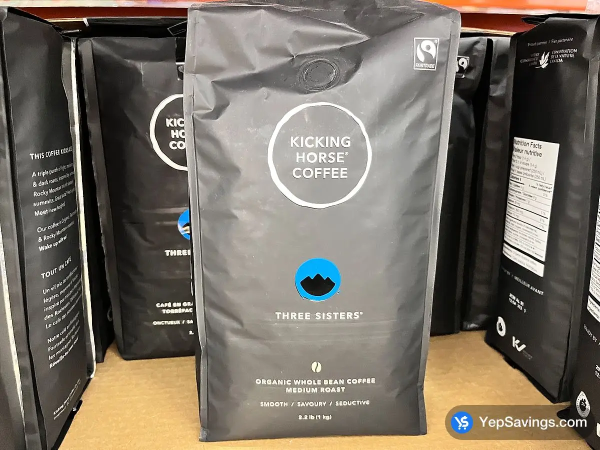 Costco KICKING HORSE THREE SISTERS COFFEE 1 kg - Canada (ITM 5552410)
